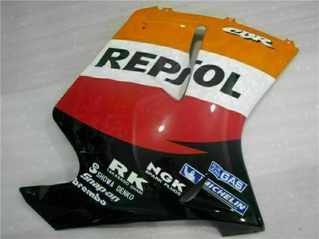 1996-2007 Honda CBR1100XX Blackbird Motorcycle Fairing - Orange White Red Glossy Black Repsol
