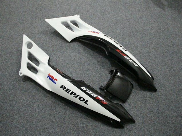 1997-1998 Honda CBR600 F3 Motorcycle Fairings - White Glossy Black Repsol