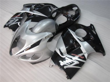 Shop 1996-2007 Suzuki GSXR 1300 Hayabusa Motorcycle Fairings - Silver Black