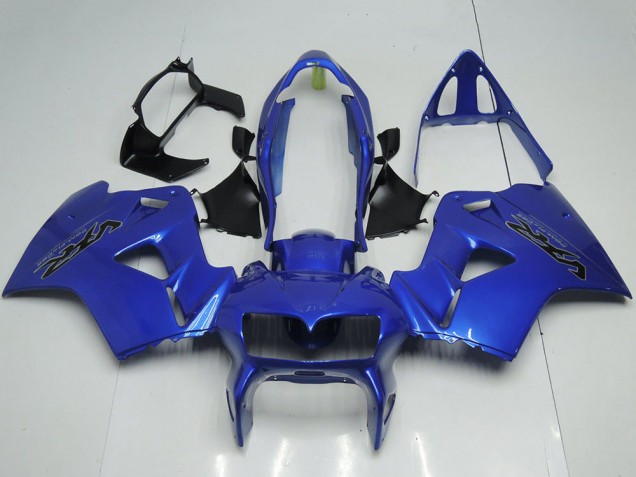 1998-2001 Honda VFR 800 Motorcycle Fairings - Candy Blue