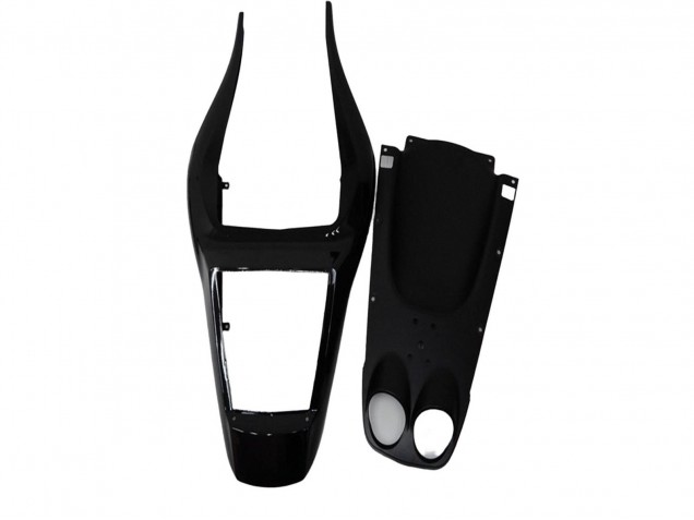 1998-2002 Yamaha YZF R6 Motorcycle Fairings - Glossy Black Matte Black