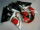 1998-2002 Yamaha YZF R6 Motorcycle Fairing - White Red Glossy Black
