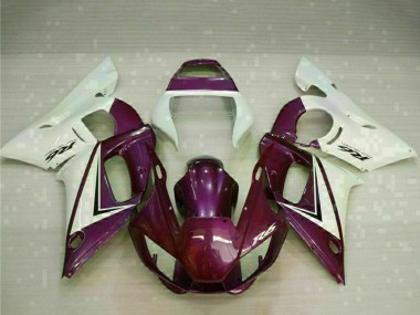 Shop 1998-2002 Yamaha YZF R6 Motorcycle Fairings - White Purple