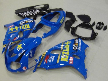 Shop 1998-2003 Suzuki TL1000R Motorcycle Fairings - Blue Yellow Black Rizla Dunlop
