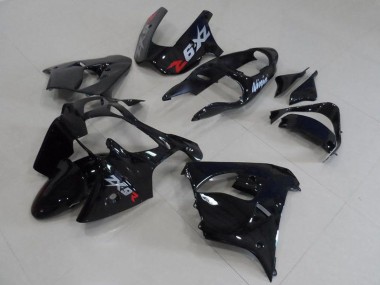 Shop 2000-2001 Kawasaki ZX9R Motorcycle Fairing - Glossy Black