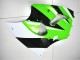 2000-2002 Kawasaki ZX6R Motorcycle Fairing Kits - Green White Black