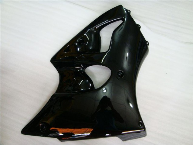 2000-2002 Kawasaki ZX6R Motorcycle Fairings - Glossy Black