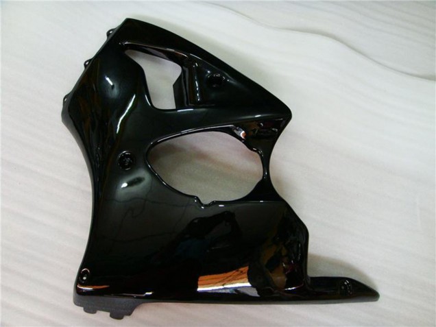 2000-2002 Kawasaki ZX6R Motorcycle Fairings - Glossy Black