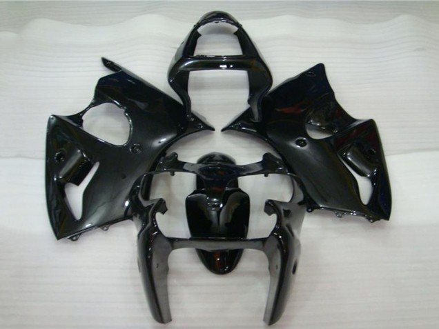 2000-2002 Kawasaki ZX6R Motorcycle Fairings - Glossy Black