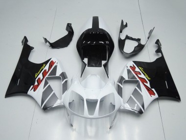 Shop 2000-2006 Honda VTR1000 Motorcycle Fairings - White Glossy Black