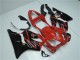 2001-2003 Honda CBR600 F4i Bike Fairings - Red Glossy Black