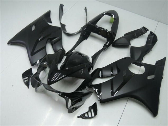 2001-2003 Honda CBR600 F4i Motorcycle Fairings - Glossy Black Matte Black