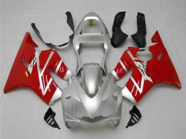 2001-2003 Honda CBR600 F4i Motorcycle Fairings Kits - Silver Red