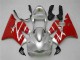 2001-2003 Honda CBR600 F4i Motorcycle Fairings Kits - Silver Red