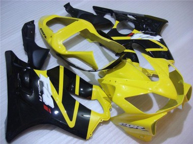 Shop 2001-2003 Honda CBR600 F4i Motorcycle Fairing - Yellow Glossy Black
