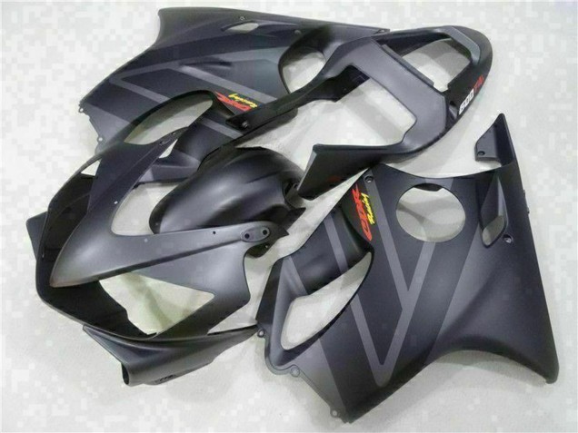 2001-2003 Honda CBR600 F4i Motorcycle Fairing - Matte Black Grey