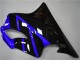 2001-2003 Honda CBR600 F4i Motorcycle Fairing - Blue Glossy Black