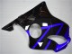 2001-2003 Honda CBR600 F4i Motorcycle Fairing - Blue Glossy Black