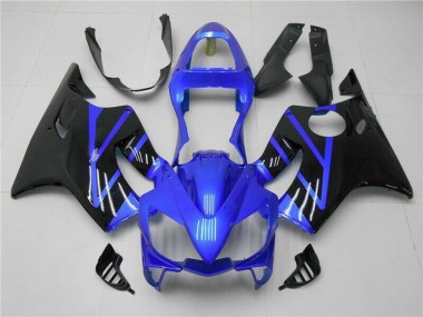 Shop 2001-2003 Honda CBR600 F4i Motorcycle Fairing - Blue Glossy Black