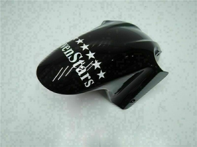 2001-2003 Honda CBR600 F4i Motorcycle Fairings - Glossy Black Silver SevenStars