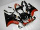 2001-2003 Honda CBR600 F4i Motorcycle Fairing Kits - Red Glossy Black