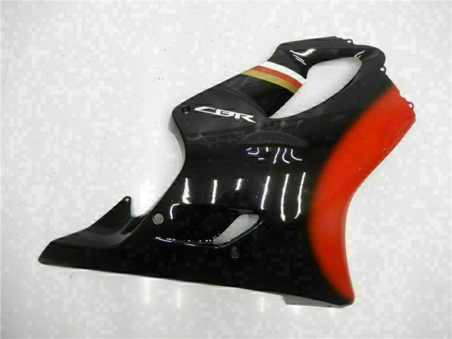2001-2003 Honda CBR600 F4i Motorcycle Fairing Kits - Red Glossy Black