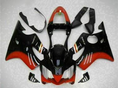 Shop 2001-2003 Honda CBR600 F4i Motorcycle Fairing Kits - Red Glossy Black