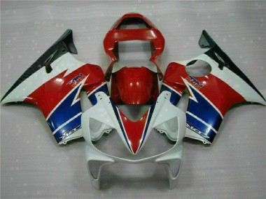 Shop 2001-2003 Honda CBR600 F4i Motorcycle Fairing - White Red Blue Black