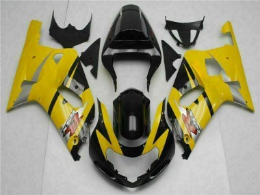 Shop 2001-2003 Suzuki GSXR 600/750 Motorcycle Fairings - Yellow Black