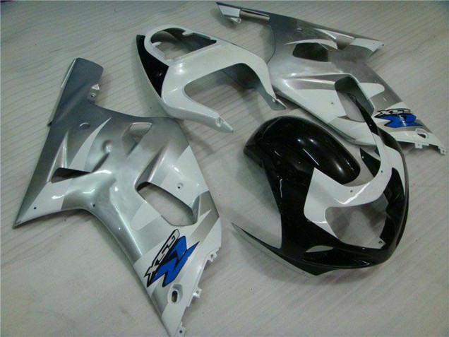 2001-2003 Suzuki GSXR 600/750 Motorcycle Fairings - Yellow Glossy Black