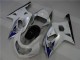 2001-2003 Suzuki GSXR 600/750 Motorcycle Fairings - White Silver Blue Black