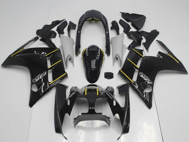 2001-2006 Yamaha FJR1300 Motorcycle Fairings - Glossy Black Yellow
