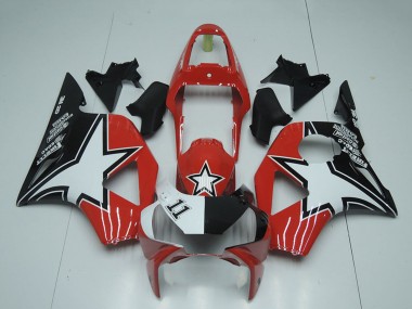 Shop 2002-2003 Honda CBR900RR 954 Motorcycle Fairings - Black Red Star