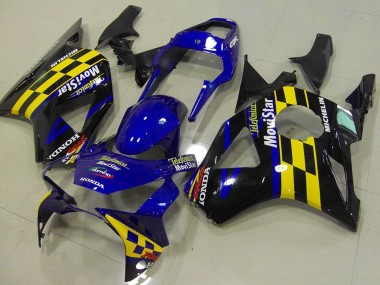 Shop 2002-2003 Honda CBR900RR 954 Motorcycle Fairings - Blue MoviStar