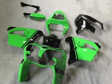 Shop 2002-2003 Kawasaki ZX9R Motorcycle Fairings - Green Glossy Black