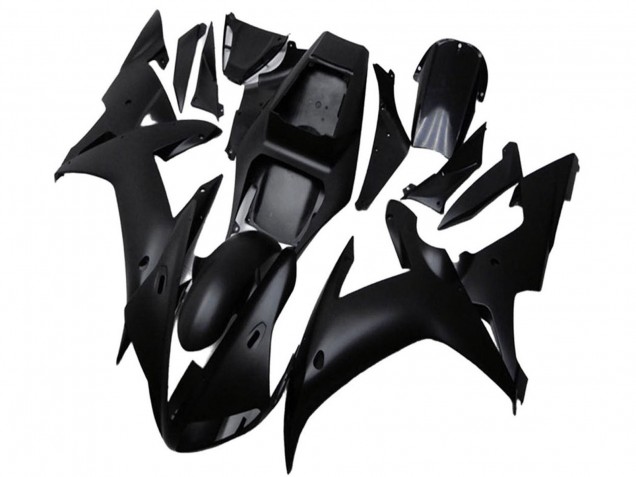 2002-2003 Yamaha YZF R1 Motorcycle Fairings - Matte Black