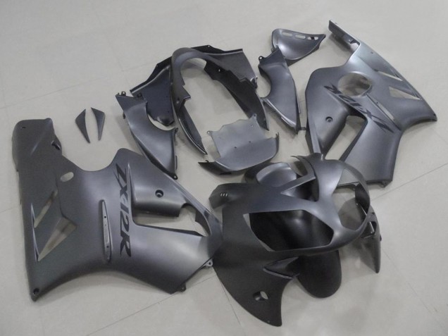 2002-2006 Kawasaki ZX12R Motorcycle Fairings - Matte Black