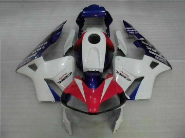 Shop 2003-2004 Honda CBR600RR Motorcycle Fairing - White Red Blue