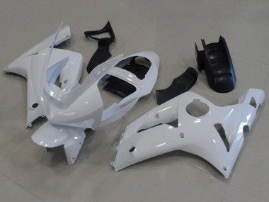 Shop 2003-2004 Kawasaki ZX6R Motorcycle Fairings - White