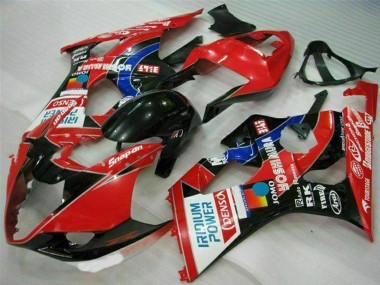 Shop 2003-2004 Suzuki GSXR 1000 Motorcycle Fairings - Red Black Blue Yoshimura