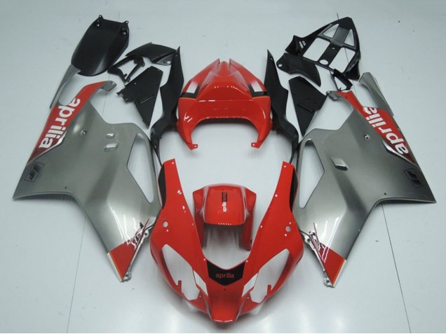 2003-2006 Aprilia RSV1000 Motorcycle Fairings - Red Grey Black