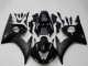 2003-2004 Yamaha YZF R6 Motorcycle Fairings - Glossy Black Matte Black