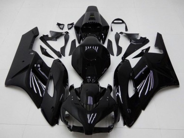 Shop 2004-2005 Honda CBR1000RR Motorcycle Fairings - Glossy Black Matte Black