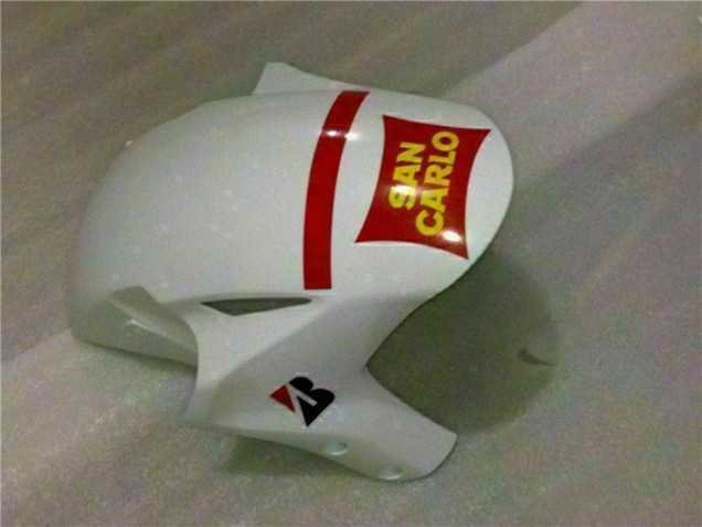 2004-2005 Honda CBR1000RR Motorcycle Fairings - White Red Yellow San Carlo 58