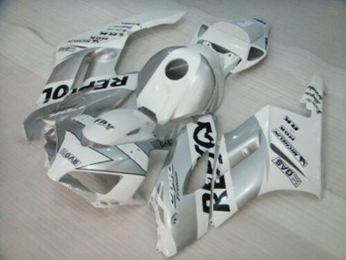 Shop 2004-2005 Honda CBR1000RR Motorcycle Fairing - White Silver Black Repsol