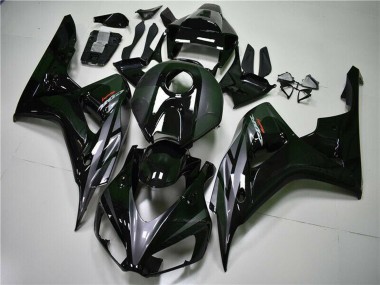 Shop 2004-2005 Honda CBR1000RR Motorcycle Fairings - Glossy Black Grey