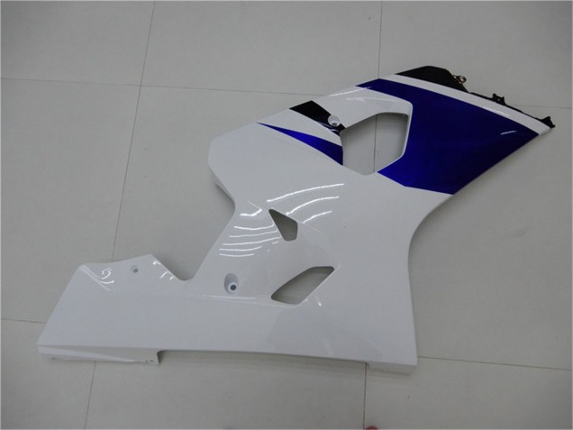 2004-2005 Suzuki GSXR 600/750 Bike Fairings - White Blue Black