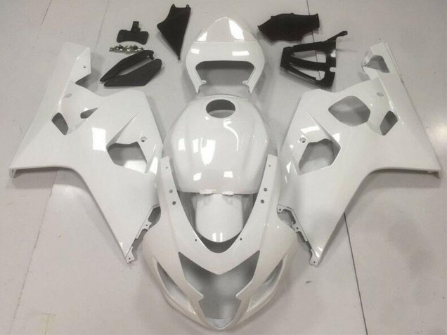 2004-2005 Suzuki GSXR 600/750 Motorcycle Fairings - Glossy White