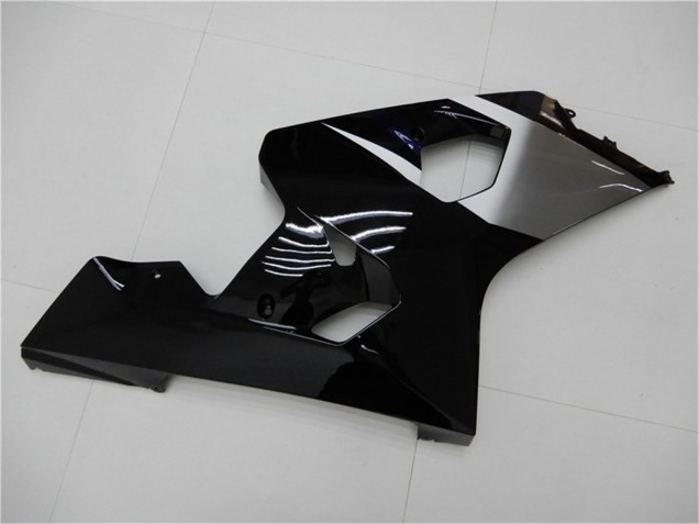 2004-2005 Suzuki GSXR 600/750 Motorcycle Fairings - Glossy Black Silver Blue