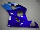 2004-2005 Suzuki GSXR 600/750 Motorcycle Fairing - White Blue Black